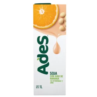 Jugo naranja Ades 1L