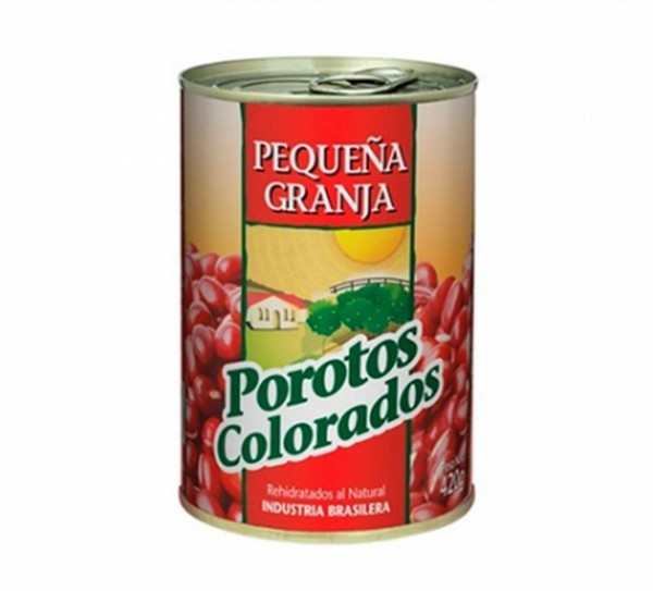 Pequeña granja porotos colorados 420g