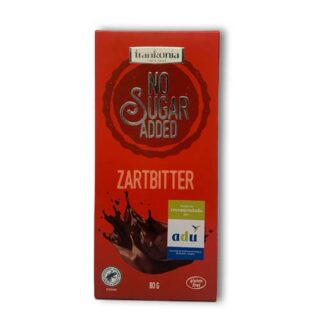 Tableta de chocolate NEGRO 80g S/A  Frankonia