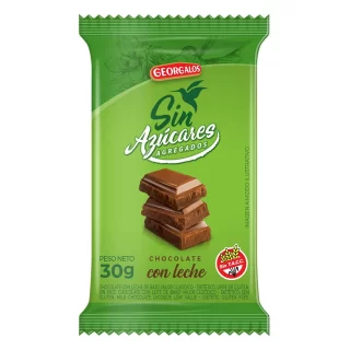Tableta Chocolate Negro 30g GEORGALOS