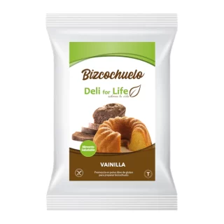Bizcochuelo de vainilla 500g Deli for life