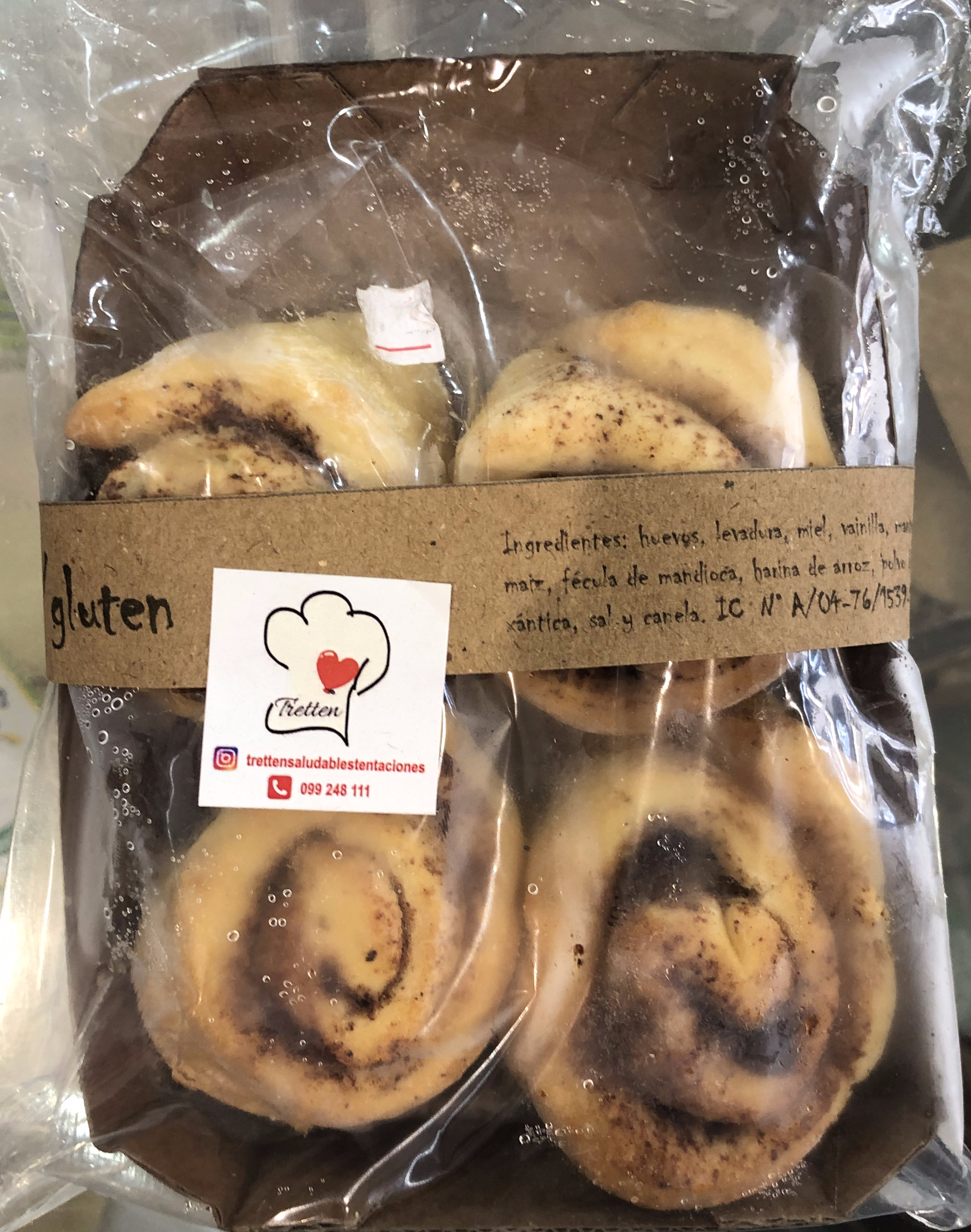 Rolls de Canela x4 TRETTEN