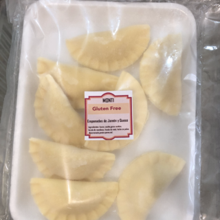 Empanadas Copetín de Jamón y Queso x8 Congelado MONTI