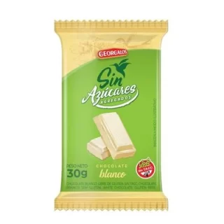 Tableta Chocolate Blanco 30g GEORGALOS