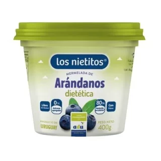 Mermelada Dietética Arándanos 400g – LOS NIETITOS