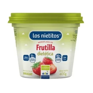 Mermelada Dietética Frutilla 400g – LOS NIETITOS