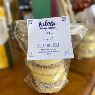 Alfajor de maicena Lulelé 2 unidades