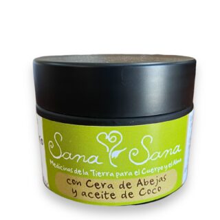 Enguento Respiratorio con Cera de Abejas y Aceite de Coco 50cc SANA SANA