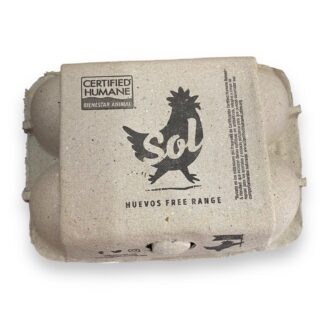 Huevos FREE RANGE SOL 6u