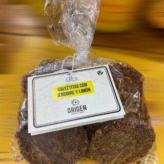 Galletitas con jengibre y limón Origen