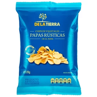 De la tierra papas rusticas con sal marina