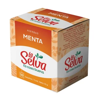 Cajas de Té La Selva - Menta