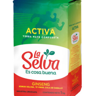 Yerbas para mate La Selva - Activa 1Kg