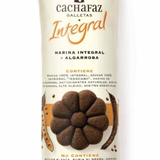Galletas dulces integrales y algarroba Cachafaz