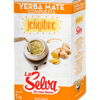 Yerbas mate La Selva - Compuesta con Jengibre 500g