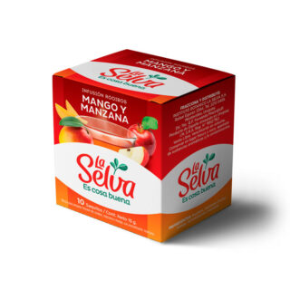 Cajas de Té La Selva - Mango y Manzana