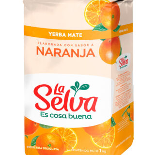 Yerbas mate La Selva - Naranja 1Kg