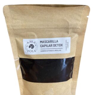 Mascarilla Capilar Detox 50gr AMAPOLA