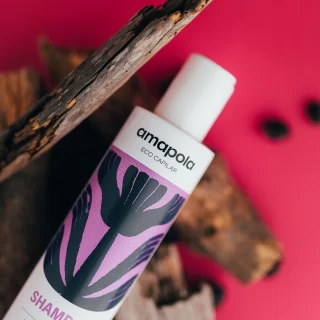 Shampoo Rosa Mosqueta Oliva y Sándalo 200ml AMAPOLA