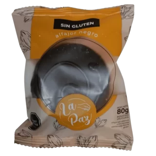 Alfajor La Paz de Chocolate negro Sin glúten