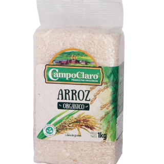 Arroz integral 1Kg Campo Claro