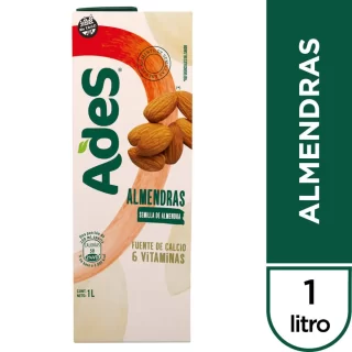 Leche Vegetal de Almendras 1L Ades