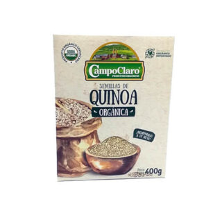 Quinoa Órganica 400g CAMPO CLARO