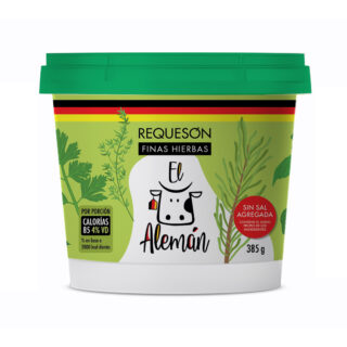 Requesón de Finas Hierbas 385g - EL ALEMÁN