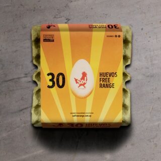 Huevos FREE RANGE SOL 30u