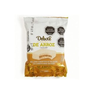 Alfajor de Arroz Chocolate Blanco Deluxe