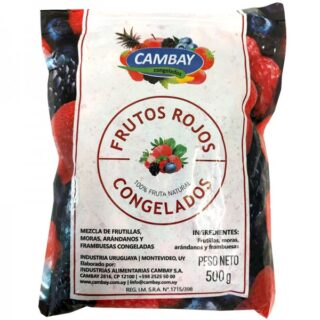 Frutos rojos congelados 500g CAMBAY