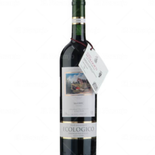 Vino Ecológico Tinto Malbec 750ml Sin Azucar