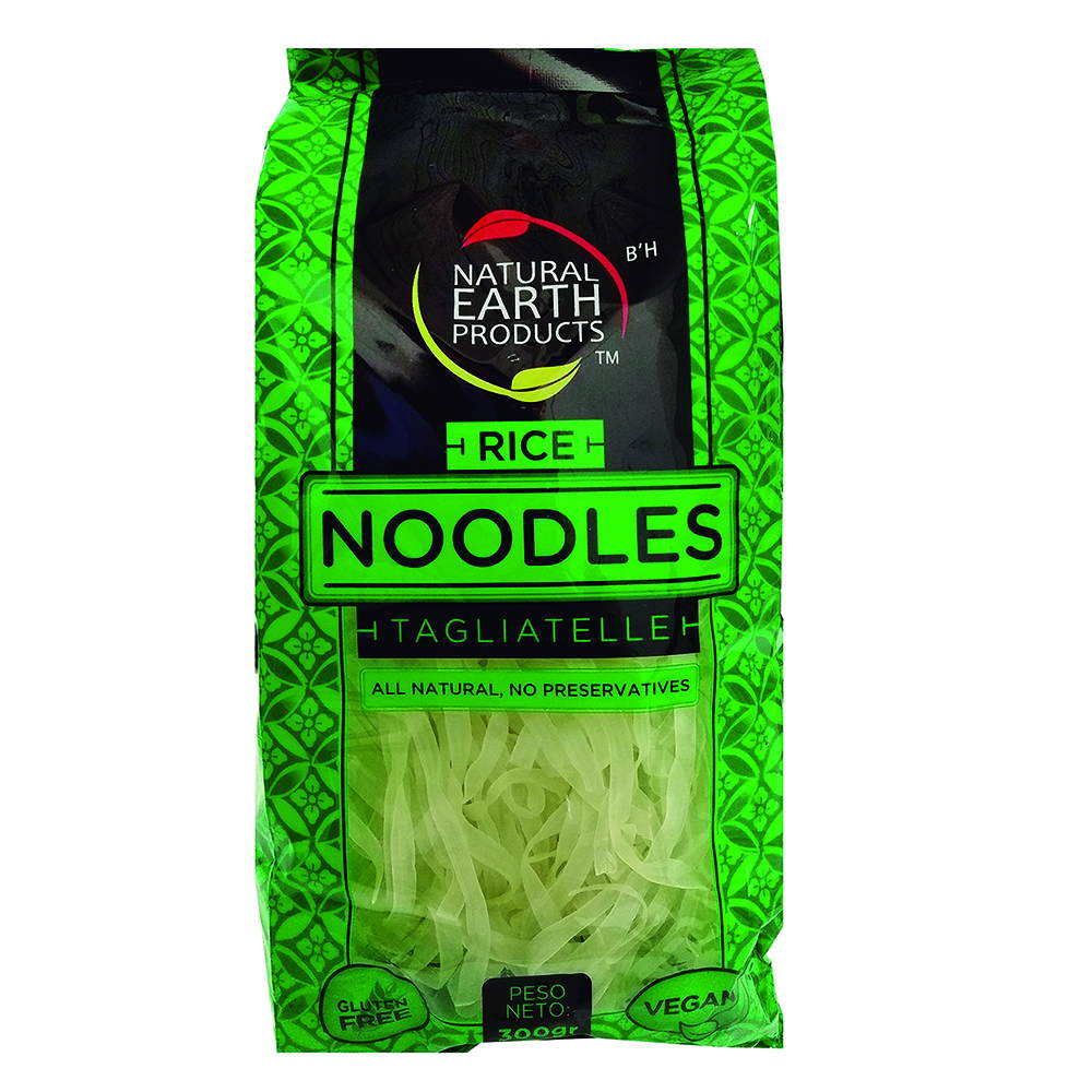 Fideos de Arroz Tagliatelle Sin Gluten NATURAL EARTH 300grs.