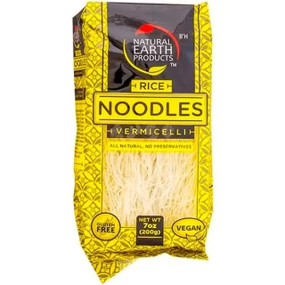 Fideos de Arroz Vermicelli Noodles NATURAL EARTH 200grs.