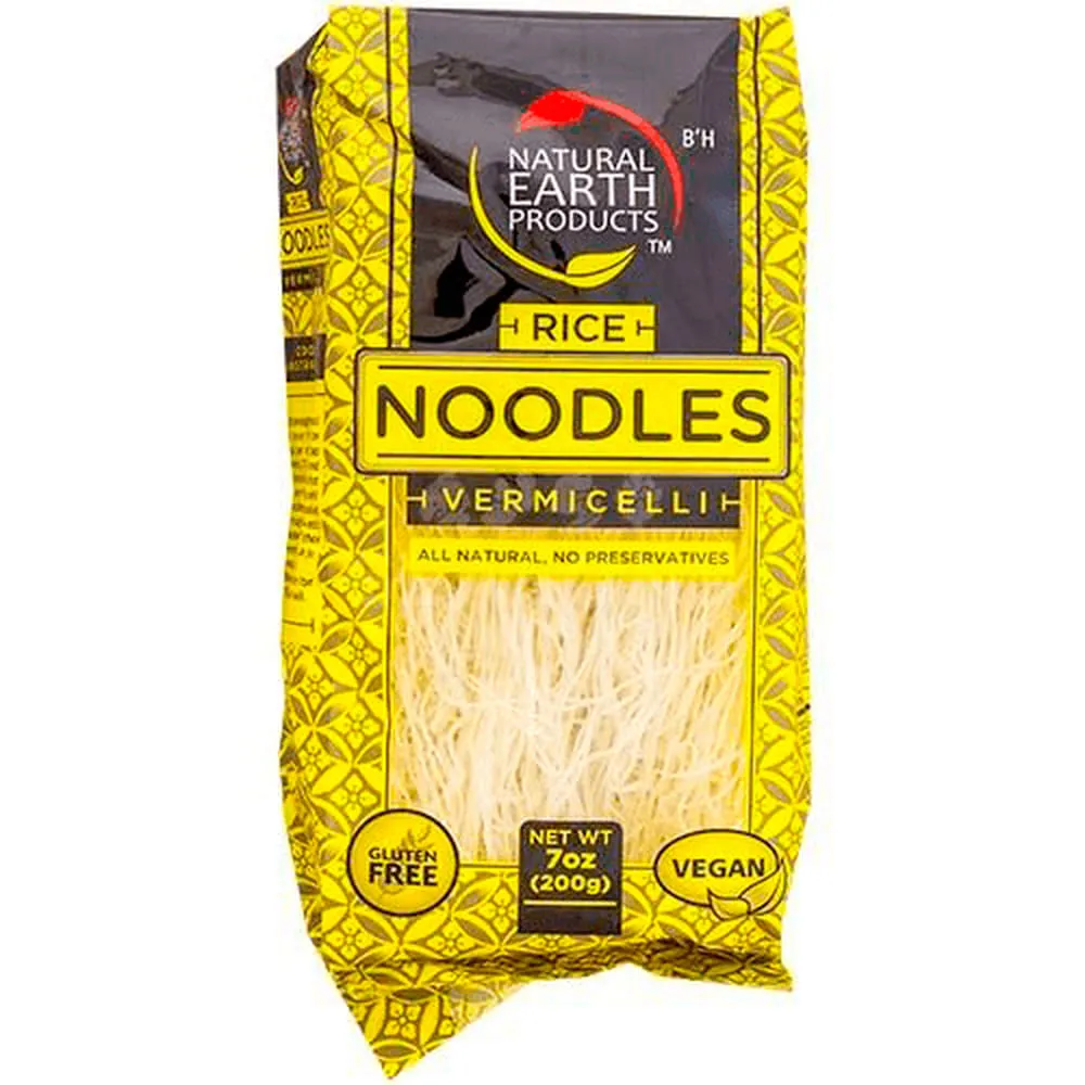 Fideos de Arroz Vermicelli Noodles NATURAL EARTH 200grs.