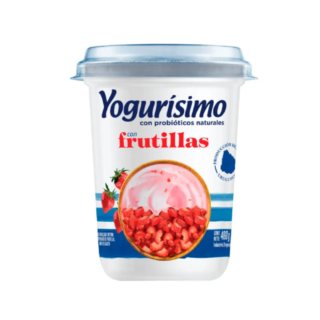 Yogurísimo Frutilla con probióticos naturales 460 grs.