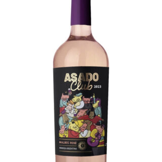 Vino Asado Club Malbec rosé 750 ml (PROMO)