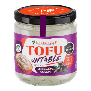 Tofu Untable sabor Aceitunas Negras 180g