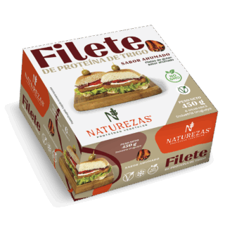 Filete de proteina de Trigo sabor ahumado Naturezas