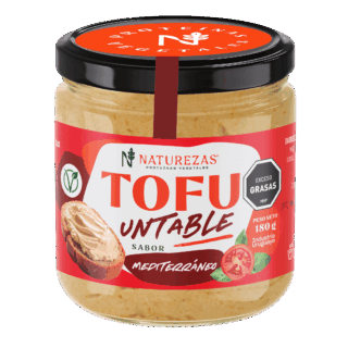 Tofu Untable sabor Mediterráneo Natureza 180g